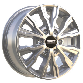 Fondmetal PRO2 Glossy Silver 7x17 6x120 ET48 CB74,5 60° 1250 kg RF1990