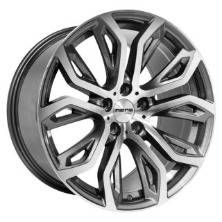 Nano BK510 Grey Polished 9,5x20 5x120 ET35 CB74,1 60° 850 kg BK510GP-5