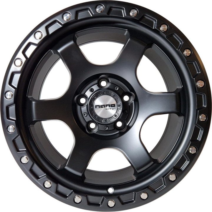 Nano 3S240 Full Matt Black 8,5x17 5x127 ET0 CB71,6 60° 1130 kg BK3S240