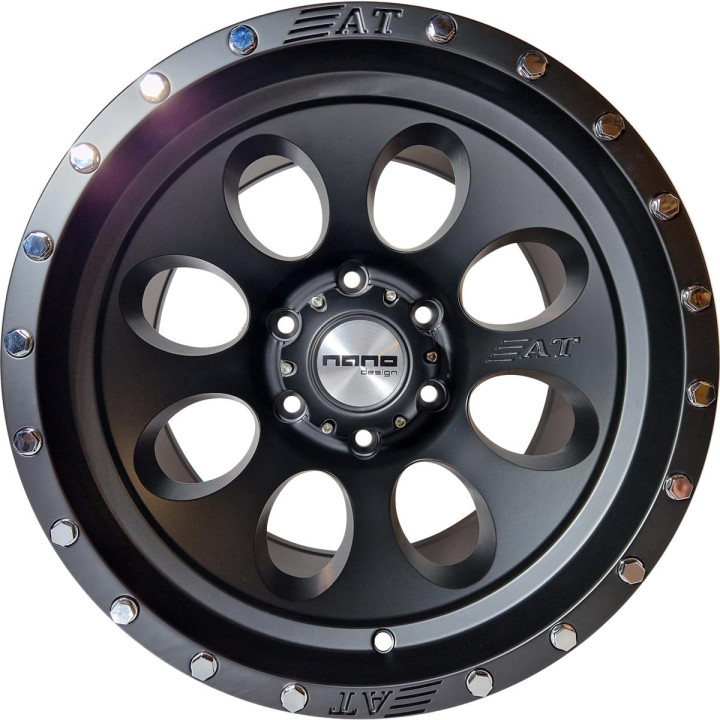Nano 5187 Full Matt Black 8,5x16 6x139.7 ET-15 CB110,0 60° 955 kg BK51