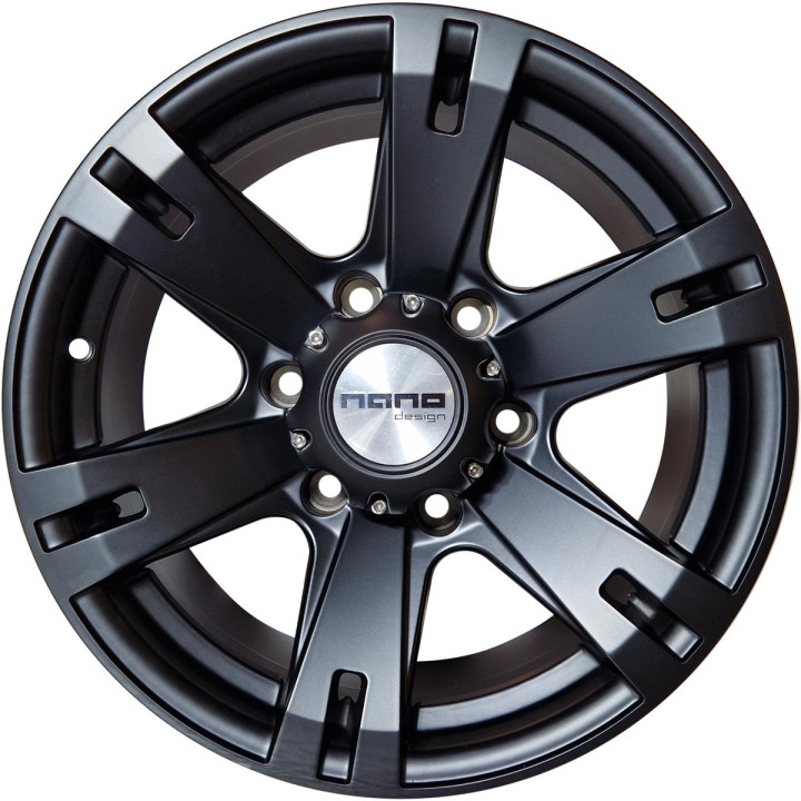 Nano BK311B Full Matt Black 8x16 6x139.7 ET20 CB110,0 60° 900 kg BK311