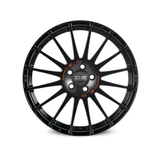 OZ Racing Superturismo GT Matt Black Red Lettering 7x17 5x114.3 ET45 C