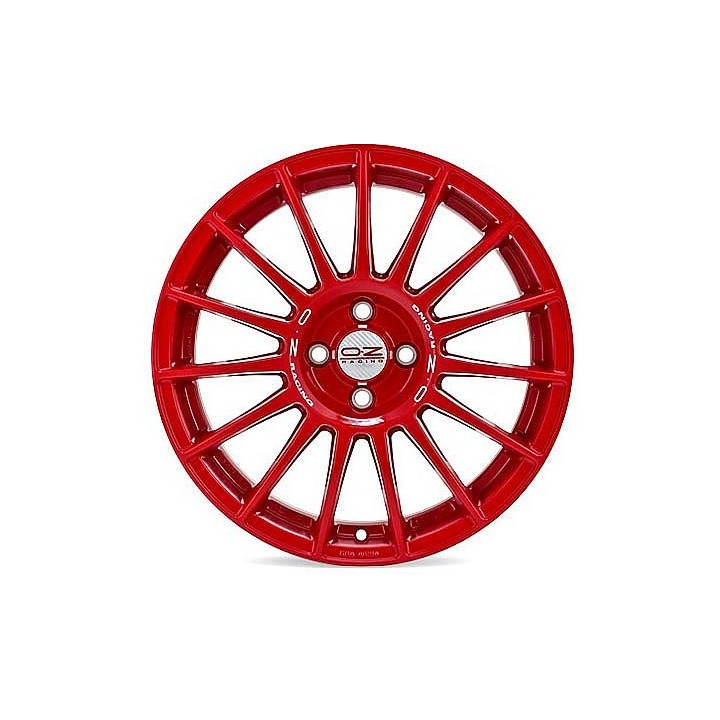 OZ Racing SUPERTURISMO LM RED WHITE LETTERING 4h 7x17 4x100 ET42 CB68,