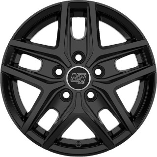 MSW 40 Van Gloss Black 6,5x16 5x160 ET55 CB65,1 60° 1300 kg W19362009T