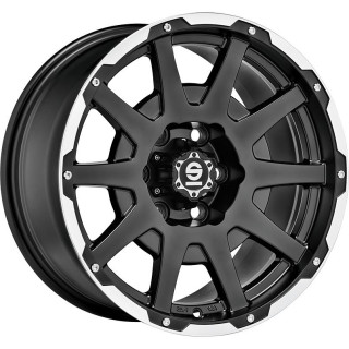 Sparco Dakar Matt Black Lip Polished+Rivets 8,5x17 6x139.7 ET0 CB106,1