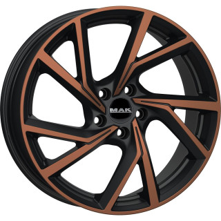MAK Kassel Black & Bronze 7,5x18 5x112 ET50 CB57,1 R13 800 kg F7580KAB