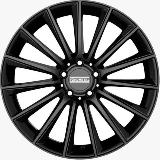 Fondmetal Aidon Glossy Black 8,5x20 5x112 ET40 CB66,6 (Long Bolt) R14 