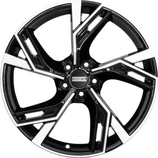Fondmetal Atena Glossy Black Machined 9x20 5x112 ET33 CB66,6 R13 1050 
