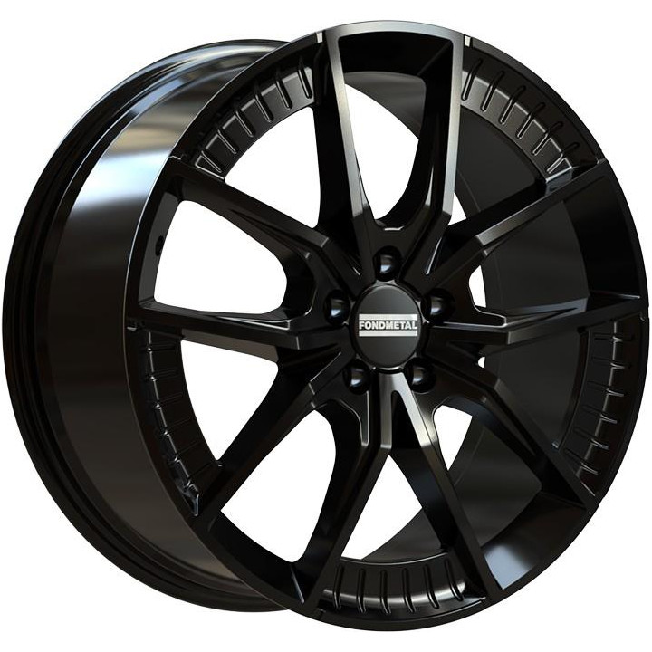 Fondmetal Elatha Glossy Black 8x18 5x112 ET45 CB66,6 R13 800 kg RF1910