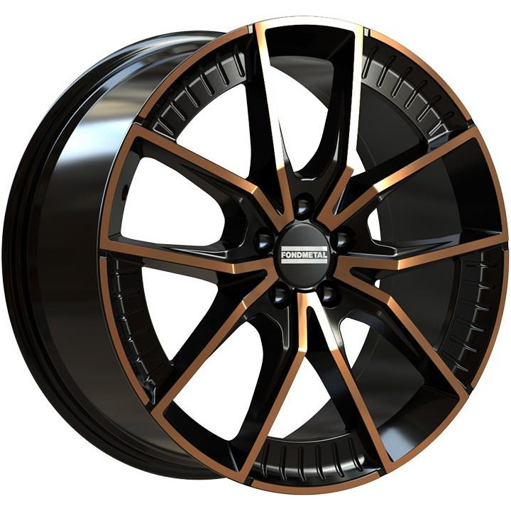 Fondmetal Elatha Black Clearcoat Matt Bronze Machined 8x18 5x112 ET45 