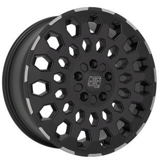 MSW 99 VAN Matt Black Lip Polished 6,5x16 5x120 ET60 CB65,1 R14 1125 k