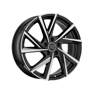 MSW 80-5 Gloss Black Full Polished 6,5x16 5x100 ET40 CB57,1 R13 505 kg