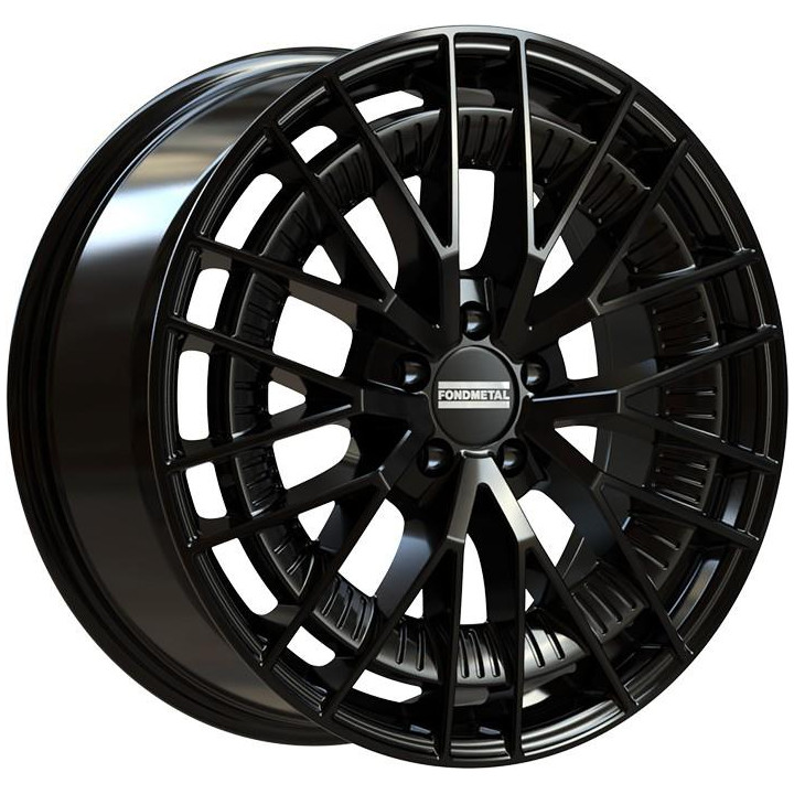 Fondmetal Kari Glossy Black 8,5x20 5x112 ET40 CB66,6 (Long Bolt) R14 1