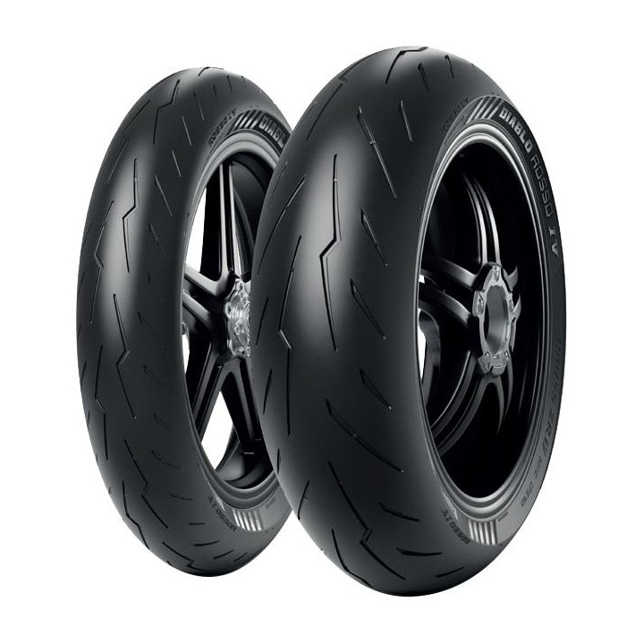 190/55ZR17 Pirelli DIABLO ROSSO IV 75W TL SPORT TOURING & TRAC Rear