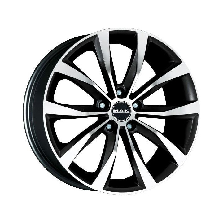 MAK Wolf Black Mirror 8x19 5x112 ET42 CB57,1 R13 725 kg F8090WFBM42VW2