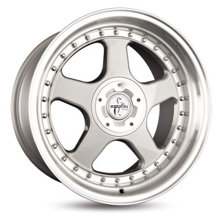 Keskin Tuning KT1 Silver Lip Polish 8,5x18 5x112 ET35 CB72,6 60° 650 k