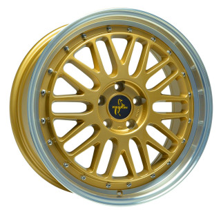 Keskin Tuning KT22 Gold Lip Polish 8x18 5x112 ET45 CB72,6 60° 720 kg K