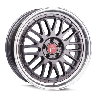 Keskin Tuning KT22 Titan Grey Lip Polish 8,5x19 5x112 ET45 CB72,6 60° 