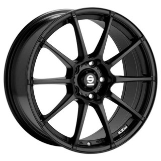 Sparco Assetto Gara Matt Black 8x18 5x108 ET45 CB73,1 60° 610 kg W2903