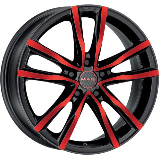 MAK Milano Black And Red 7x18 5x114.3 ET40 CB76,0 60° 725 kg F7080MIBR