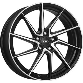 Dotz Spa dark Black/polished 7,5x17 5x100 ET35 CB60,1 60° 650 kg OSA76