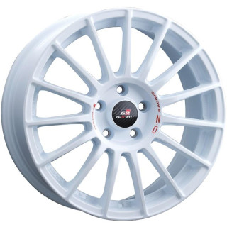 OZ Racing Superturismo TGR-WRT Race White + Red Lettering 8x18 5x114.3