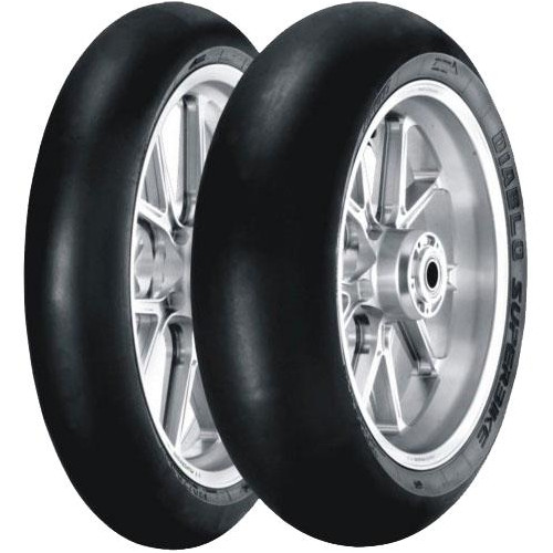 100/80-10 Pirelli DIABLO SUPERBIKE SC1 TL RACE SLICK SOFT Front NHS