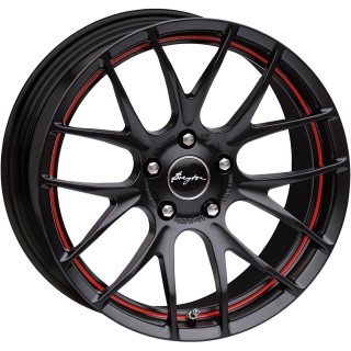 Breyton Race GTS-R Matt Black with Red Undercut Area 7x17 5x112 ET48 C