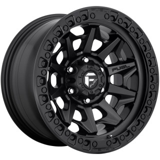 Fuel D694 Covert Matte Black 9x18 6x139.7 ET1 CB106,1 60° 1133 kg D694