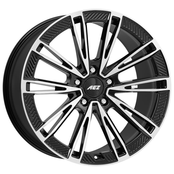 AEZ Alaska dark Black/polished 11x20 5x130 ET60 CB71,6 R14 790 kg AAL0