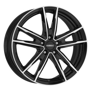 Dezent KF dark Black/polished 7x17 5x108 ET42 CB65,1 Flat 725 kg TKFYH