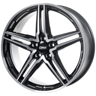 CMS C29 Diamond Black Gloss 7,5x17 5x112 ET52 CB66,6 60° 740 kg C29 75