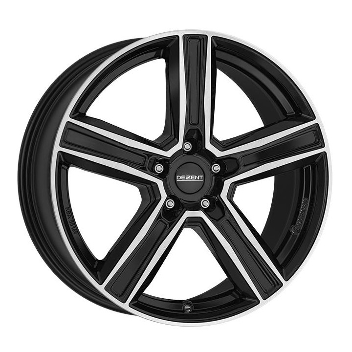 Dezent KG dark Black/polished 7,5x18 5x120 ET40 CB64,1 R14 810 kg TKGF