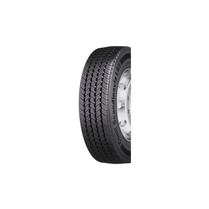 CONTINENTAL 235/75R17.5 SCANDINAVIA LS3 12PR 132/130M TL M+S 3PMSF /priekis