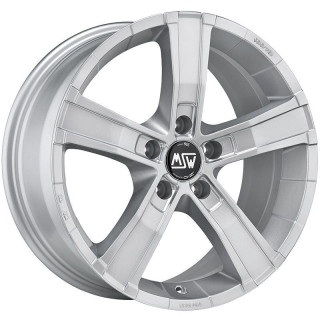 MSW Sahara 5 Full Silver 8x18 5x112 ET45 CB75,0 R12 950 kg W8506020109