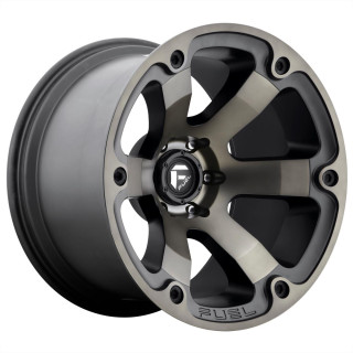 Fuel D564 Beast Matte Black Double Dark Tint 9x20 5x150 ET1 CB110,1 60