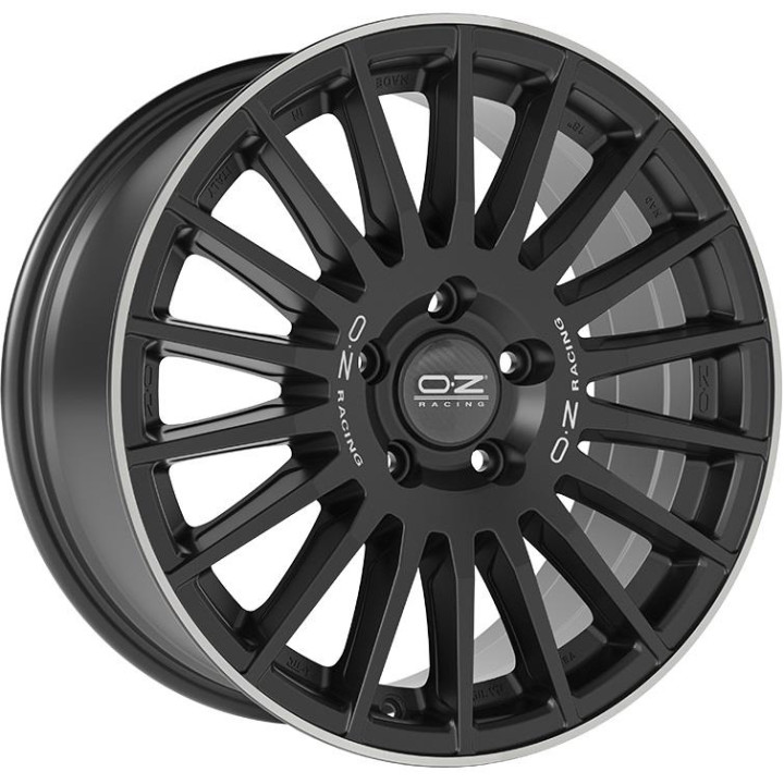 OZ Racing Rally Desert Matt Black Silver Let. Diamond Lip 8x18 6x139.7