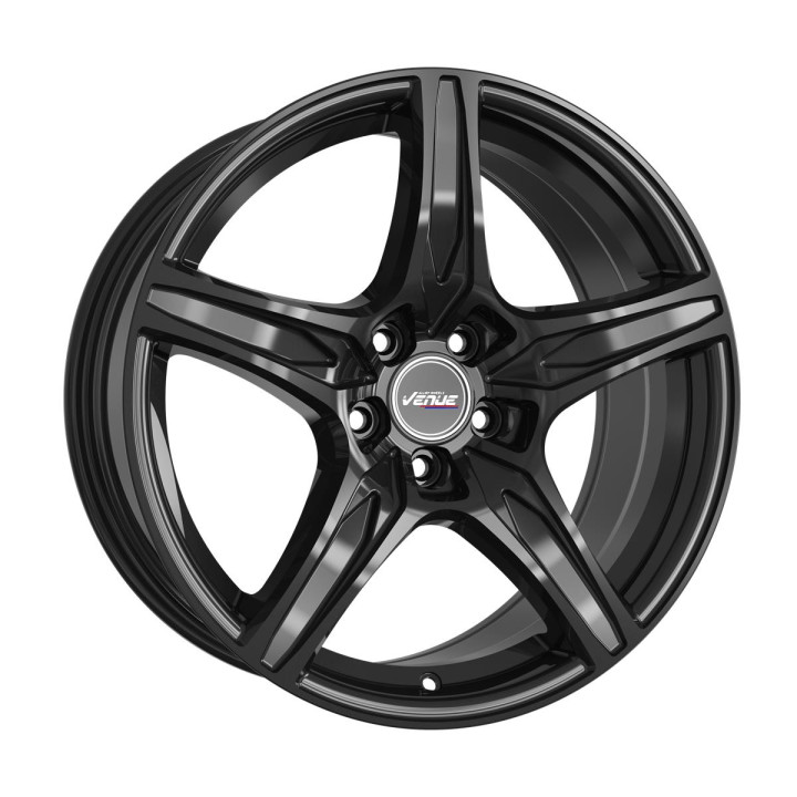 Venue VL5 Gloss Black 7x17 5x112 ET35 CB66,6 R13 720 kg VVL51770511235