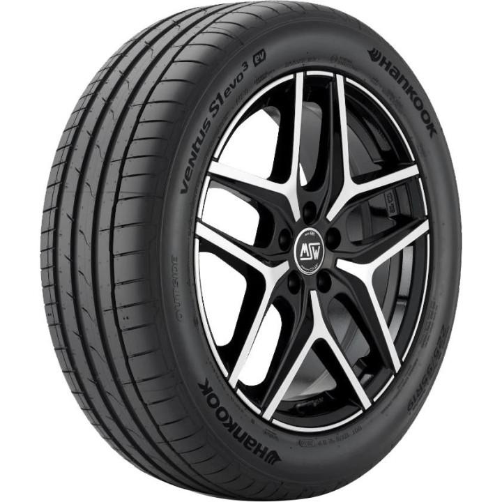 285/35R22 HANKOOK VENTUS S1 EVO 3 EV (K127E) 106H XL AO NCS Ratlankio apsauga Elect 