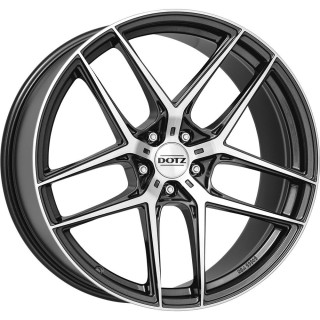 Dotz LagunaSeca dark Gunmetal/polished 9x20 5x120 ET30 CB72,6 60° 740 
