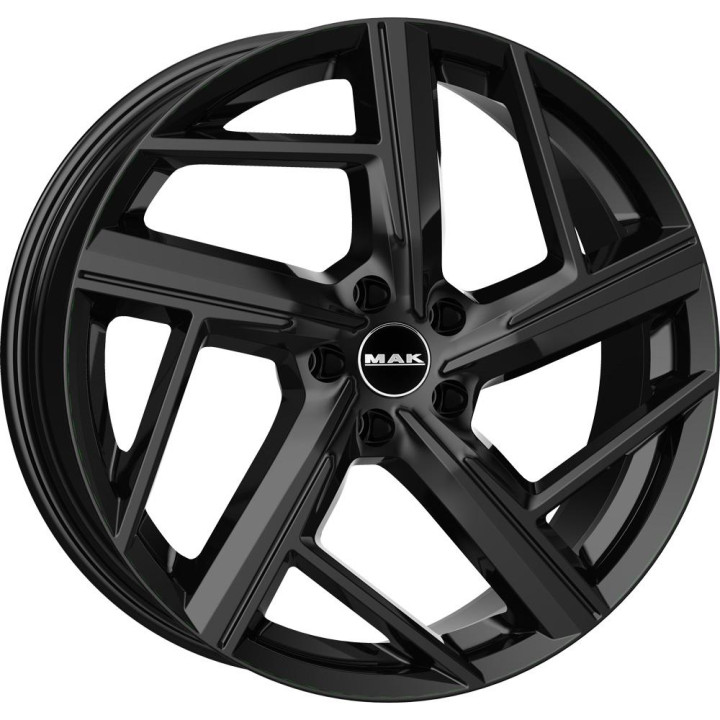 MAK Qvattro Gloss Black 8x18 5x112 ET39 CB66,6 R13 820 kg F8080QVGB39W