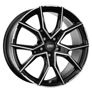 CMS C33 Diamond Black Gloss 8x19 5x112 ET57 CB66,5 60° 690 kg C33 809 