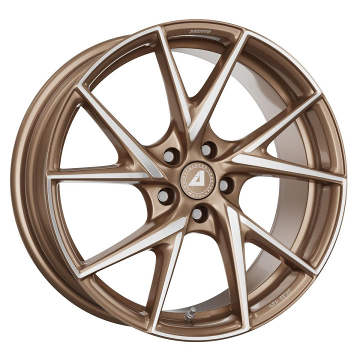 Alutec ADX.01 metallic-bronze frontpolished 7x17 4x108 ET18 CB65,1 60°