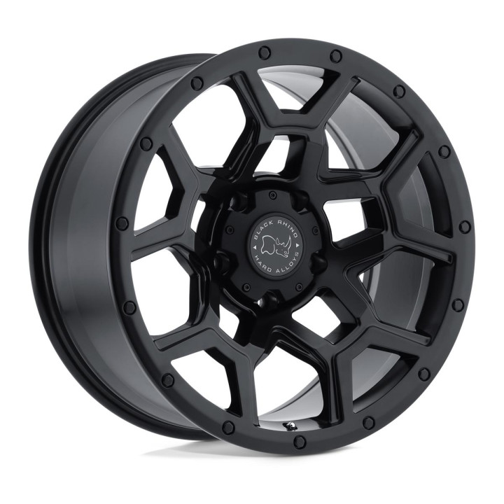 Black Rhino Overland Matte Black 9,5x17 6x139.7 ET-18 CB112,1 60° 1111