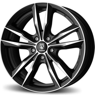 Reds Fast Matt Black polished 7,5x17 5x108 ET45 CB72,3 60° 650 kg WFAE