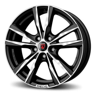 Reds K2 HD Matt Black polished 7,5x17 5x112 ET45 CB72,3 60° 700 kg WKH