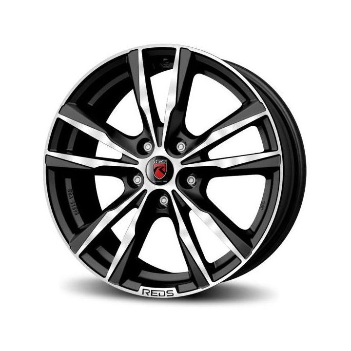 Reds K2 HD Matt Black polished 7,5x17 5x112 ET45 CB72,3 60° 700 kg WKH