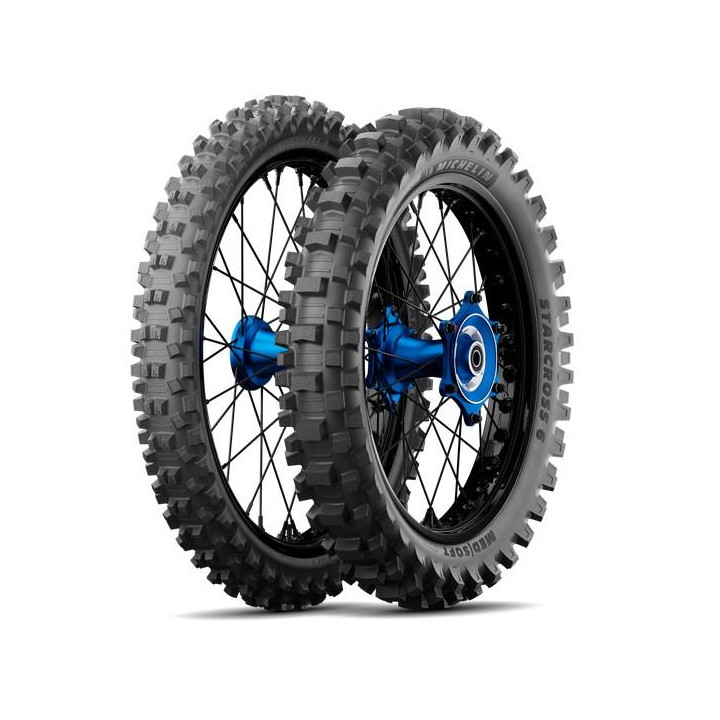 80/100-21 Michelin STARCROSS 6 MEDIUM SOFT 51M TT CROSS MID SOFT Front