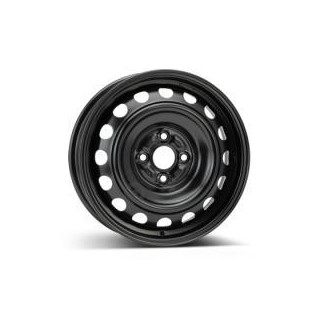 KFZ 7615 Black 5x15 4x100 ET39 CB54,1 60° 7615