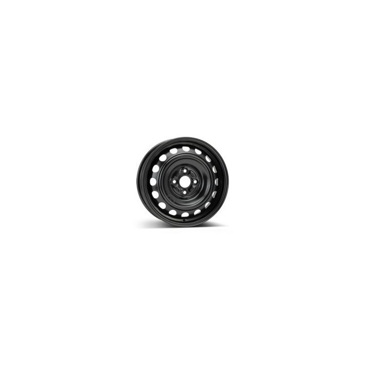 KFZ 7615 Black 5x15 4x100 ET39 CB54,1 60° 7615